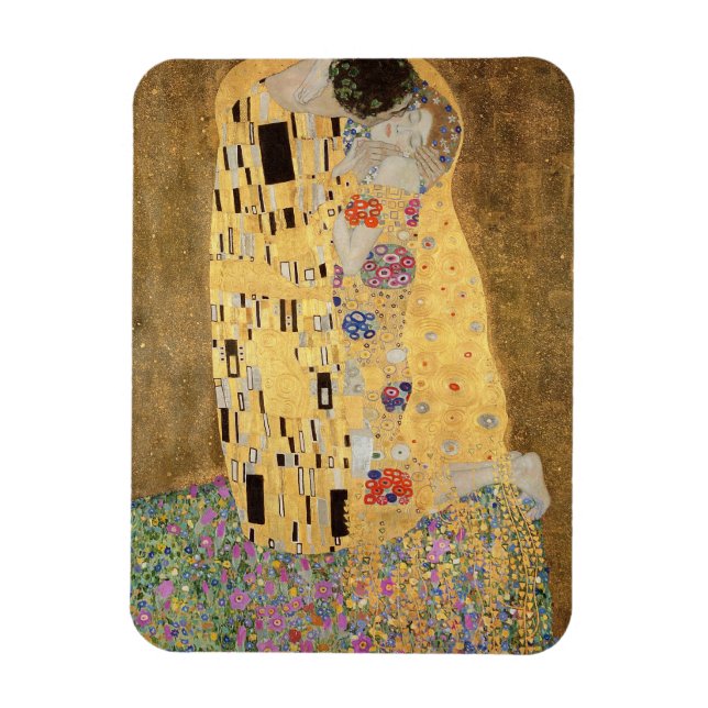 Magnet Flexible Gustav Klimt | The Kiss, 1907-08 (Vertical)