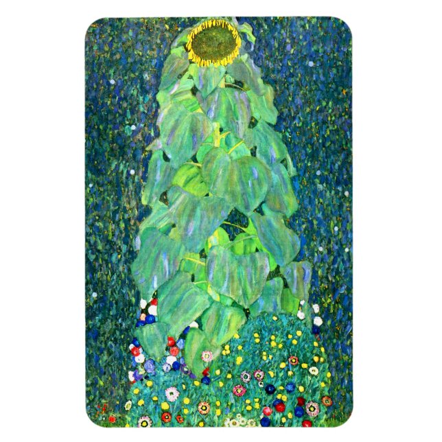Magnet Flexible Gustav Klimt : Tournesol (Vertical)