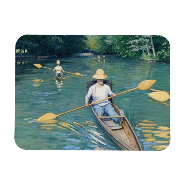 Magnet Flexible Gustave Caillebotte - Esquisse sur l'Yerres (Horizontal)