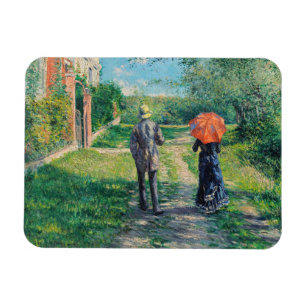 Magnet Flexible Gustave Caillebotte - Le chemin vers le haut