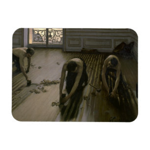 Magnet Flexible Gustave Caillebotte - les planeuses de plancher