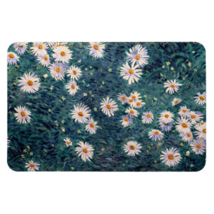 Magnet Flexible Gustave Caillebotte - Parterre de marguerites, dét