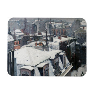 Magnet Flexible Gustave Caillebotte - Toits sous la neige