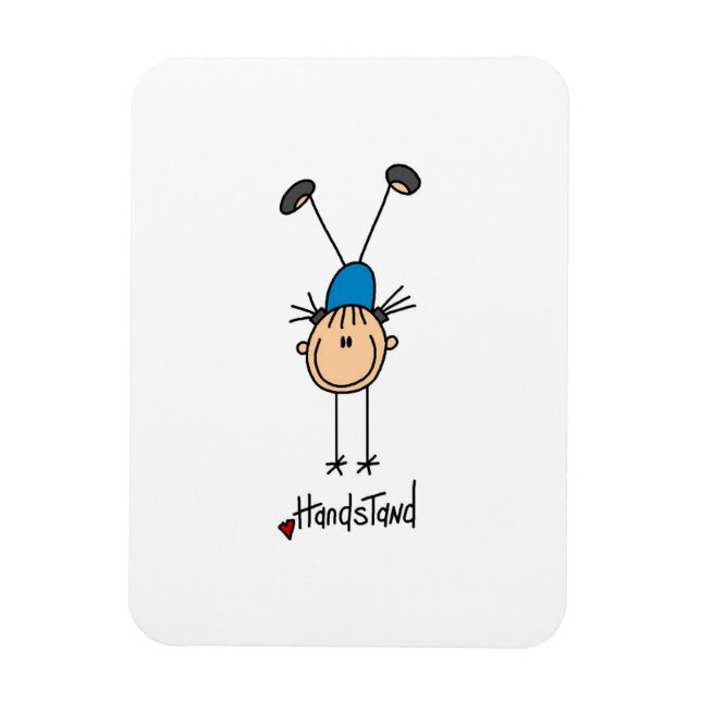 Magnet Flexible Gymnaste faisant des handstands (Vertical)