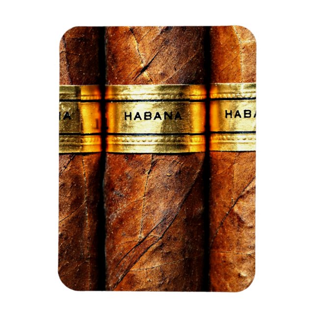 Magnet Flexible Habana Cigar cubain (Vertical)