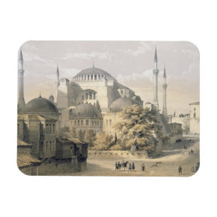 Magnet Flexible Haghia Sophia, plat 19 : vue extérieure du mosq