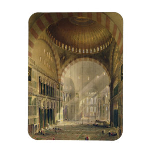 Magnet Flexible Haghia Sophia, plat 24 : intérieur du d central