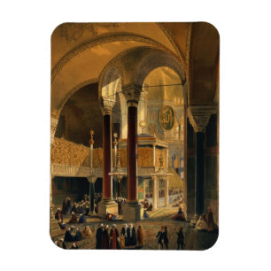 Magnet Flexible Haghia Sophia, plat 8 : la galerie et le b