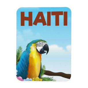 Magnet Flexible Haïti poster Voyage
