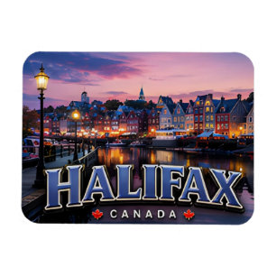 Magnet Flexible Halifax Canada Havre Atlantique Voyages ⚓