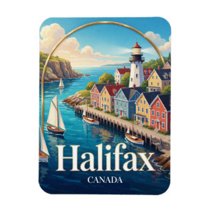 Magnet Flexible Halifax Nouvelle-Écosse Patrimoine du port