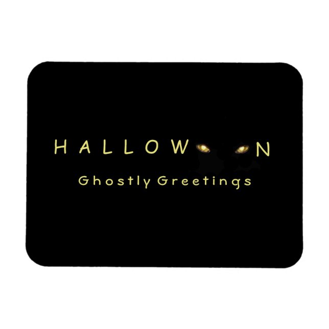 Magnet Flexible Halloween Cat Eyes (Horizontal)