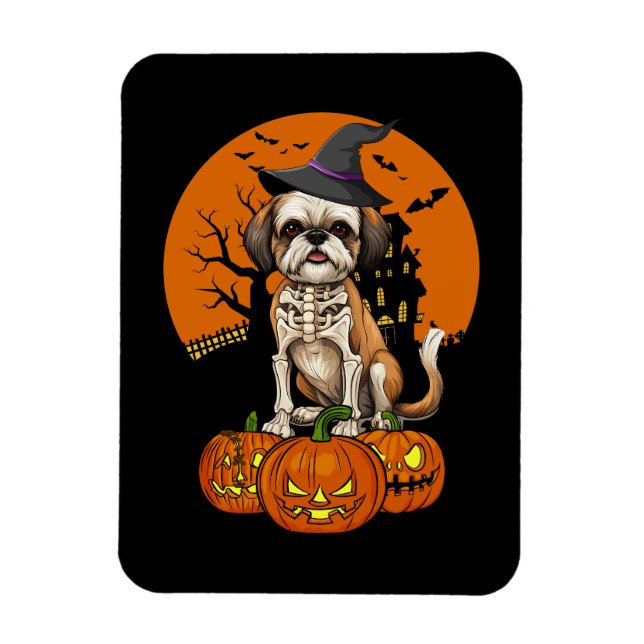 Magnet Flexible Halloween Chih Tzu Chih (Vertical)