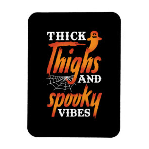 Magnet Flexible Halloween Épais Cuisses Et Vibes Éffrayantes