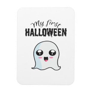 Magnet Flexible Halloween Mignon Boo Nouveau-Né Bébé Fille Premier