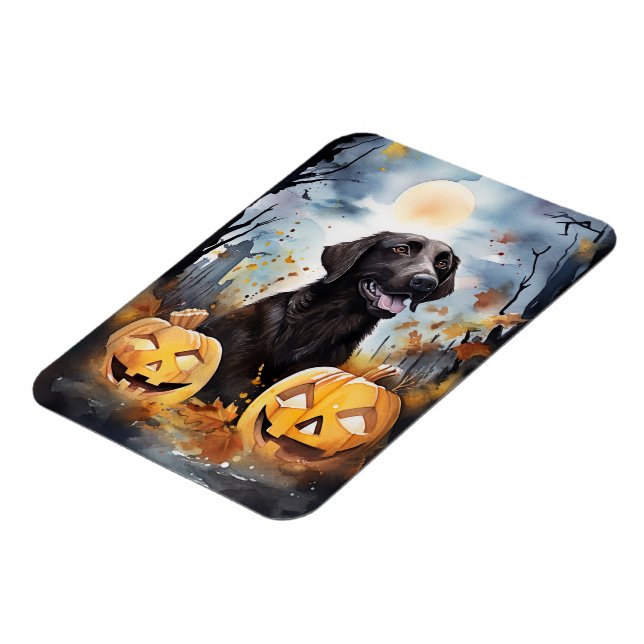 Magnet Flexible Halloween Nouvelle-Écosse avec la peur Citrouille (Côté Gauche)