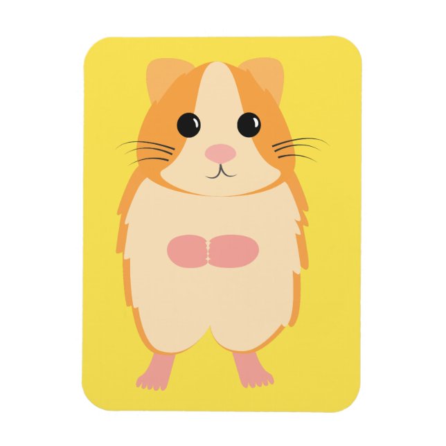 Magnet Flexible Hamster (Vertical)