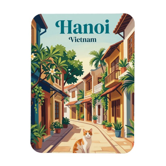 Magnet Flexible Hanoi, Vietnam Viêt Nam (Vertical)