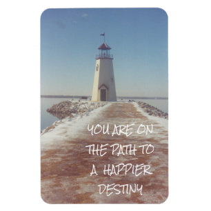 Magnet Flexible Happier Destiny Inpirationa Phare Photographie