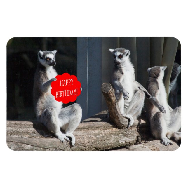 Magnet Flexible Happy Birthday Katta (Horizontal)