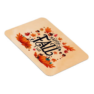 Magnet Flexible Happy Fall Y'all classique