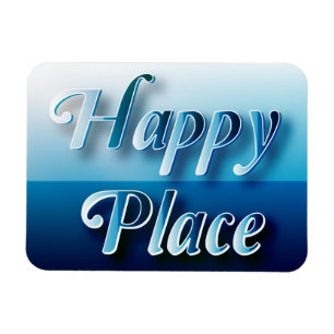 Magnet Flexible Happy Place Cruise Cabine Accueil Décor de la sall