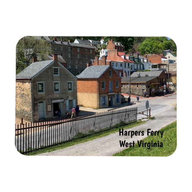 Magnet Flexible Harpers Ferry, Virginie-Occidentale (Horizontal)
