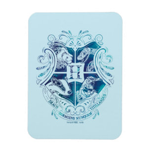 Magnet Flexible Harry Potter   Aguamenti HOGWARTS™ Crest