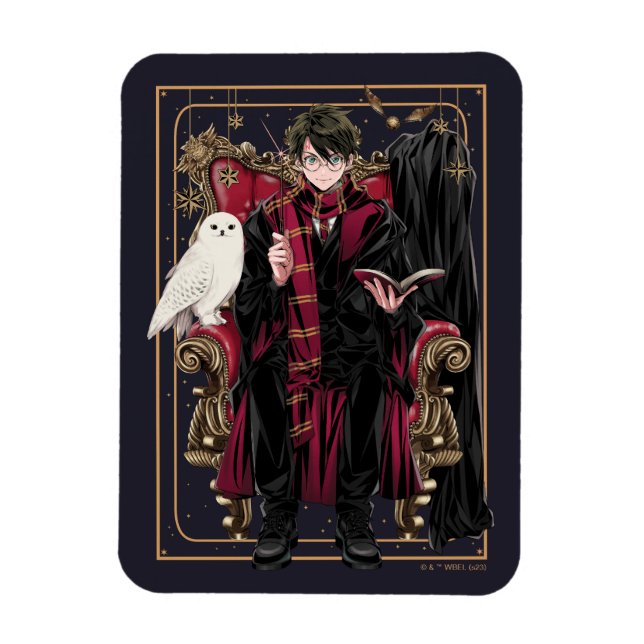 Magnet Flexible HARRY POTTER™ | Anime HARRY POTTER™ assis (Vertical)