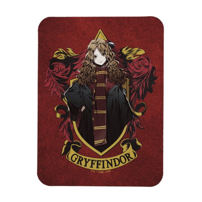 Magnet Flexible HARRY POTTER™ | Anime Hermione House Crest (Vertical)
