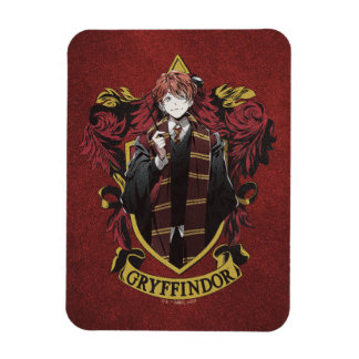 Magnet Flexible HARRY POTTER™ | Anime Ron Weasley Blason de la Mai