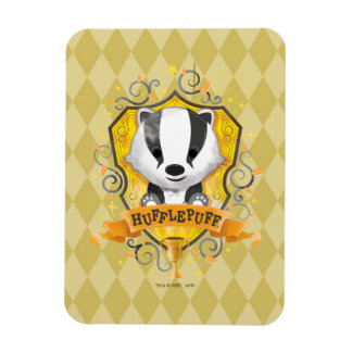 Magnet Flexible Harry Potter | Blason de POUFFELEUR™ charmant