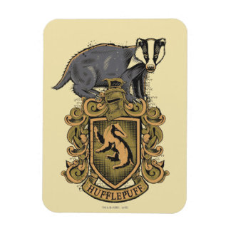 Magnet Flexible Harry Potter | Blason de Poufsouffle avec Blaireau