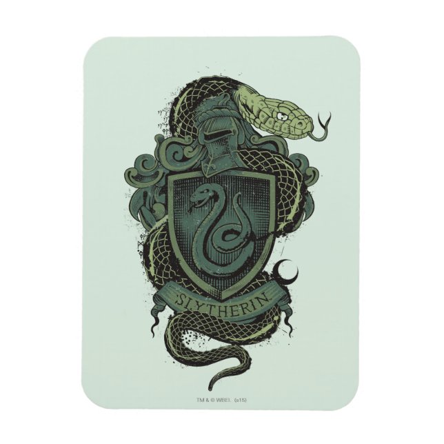 Magnet Flexible Harry Potter  | Blason de Serpentard (Vertical)