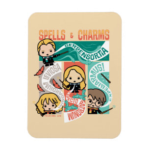 MAGNET FLEXIBLE HARRY POTTER™   CARTOON SPELLS & CHARMS