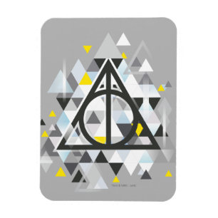 Magnet Flexible Harry Potter   Geometric Deathly Hallows