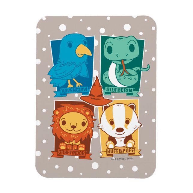 MAGNET FLEXIBLE HARRY POTTER™ | MAISONS DE PÉPÉES HOGWARTS™ (Vertical)