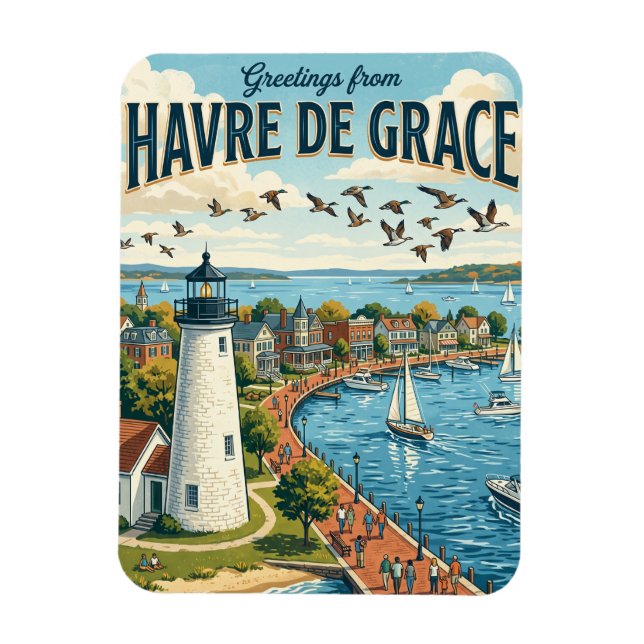 Magnet Flexible Havre de Grace Maryland (Vertical)