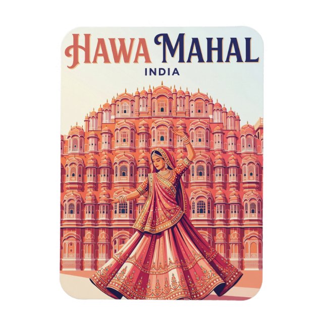 Magnet Flexible Hawa Mahal Inde (Vertical)