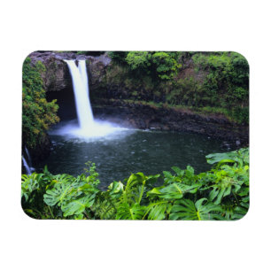 Magnet Flexible Hawaii, Big Island, Hilo, Rainbow Falls, Lush