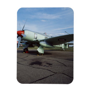 Magnet Flexible Hawker Sea Fury au CAF, Minnesota Wing, au 2