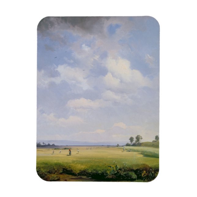 Magnet Flexible Haymaking, 1838 (huile sur toile) (Vertical)