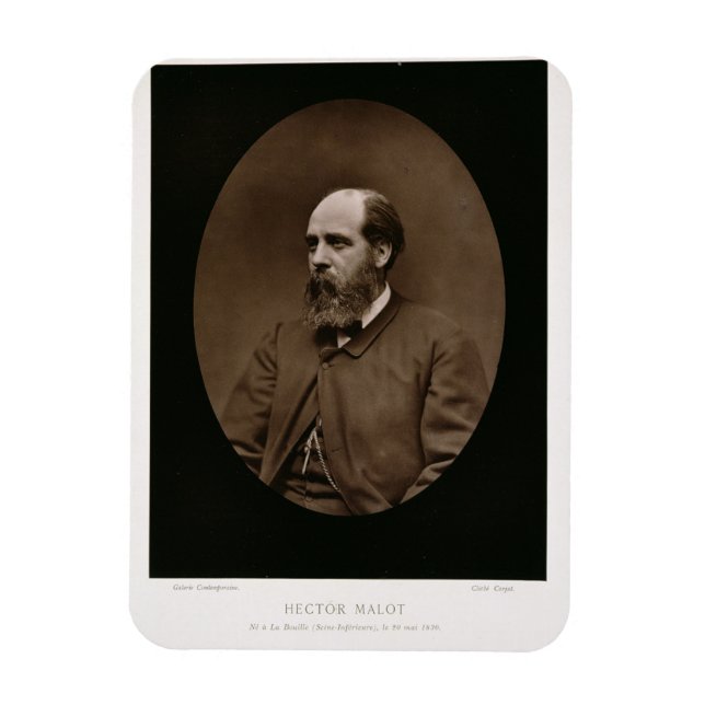 Magnet Flexible Hector Malot (1830-1907), de la Galerie Contempora (Vertical)