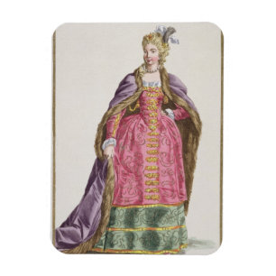 Magnet Flexible Hedwige, marquise d'Arquien (1373-1399) Reine du P