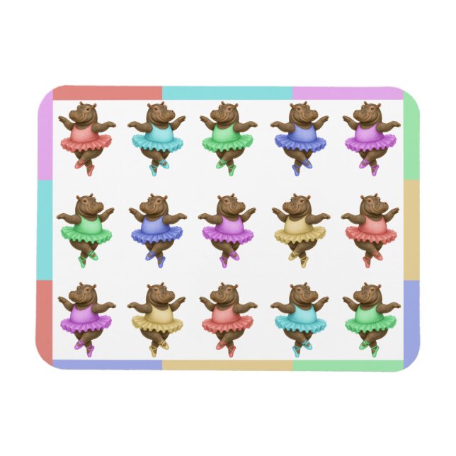 Magnet Flexible Helene circus performer (Horizontal)