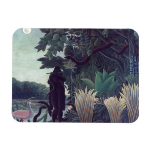 Magnet Flexible Henri Rousseau - La Charmeuse de serpents