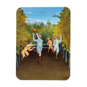 Magnet Flexible Henri Rousseau - Les joueurs de football