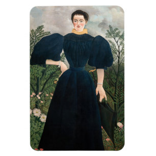 Magnet Flexible Henri Rousseau - Portrait de Madame M.