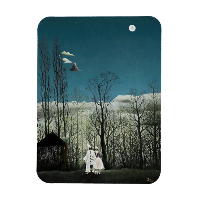 Magnet Flexible Henri Rousseau - Soirée Carnaval (Vertical)