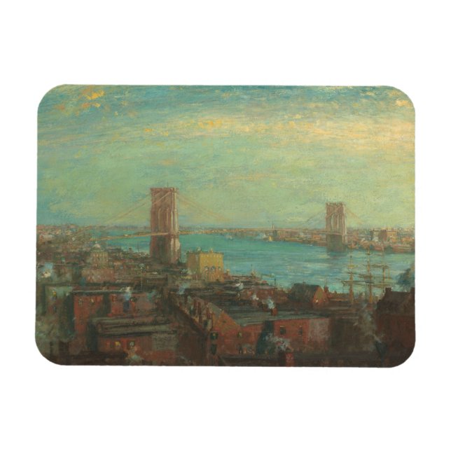 Magnet Flexible Henry Ward Ranger - Brooklyn Bridge (Horizontal)